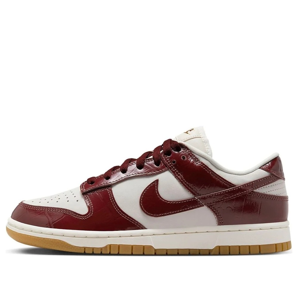 12.5W / 11M - [NEW] Women's Nike Dunk Low LX Shoes 'Dark Team Red' FJ2260-004